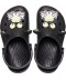 Toddler Classic Glow-In-the-Dark Black Cat Clog