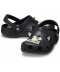 Toddler Classic Glow-In-the-Dark Black Cat Clog