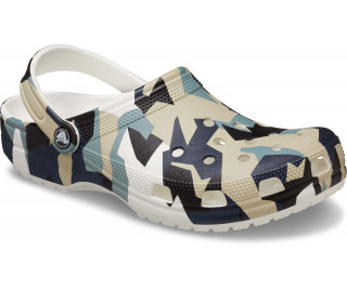 Classic Geo Camo Clog