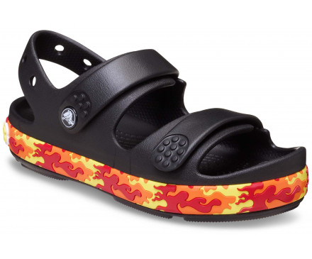 Toddler Crocband™ Cruiser Flames Sandal