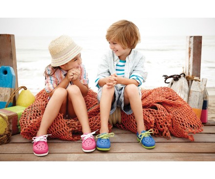 Kids’ Beach Line Lace Boat Shoe