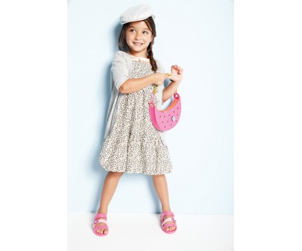 Girls’ Keeley Petal Charm Sandal (children’s)