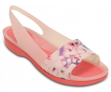 Women’s ColorBlock Soft Floral Flat