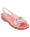 Women’s ColorBlock Soft Floral Flat