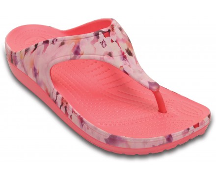 Women’s Crocs Sloane Soft Floral Flip