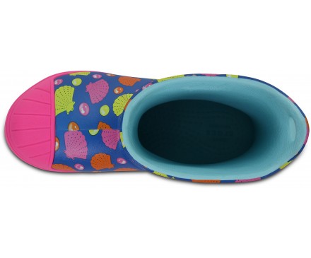 Kids’ Crocs Bump It Graphic Rain Boot