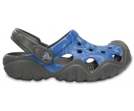  Kids' Swiftwater Graphic Clogs