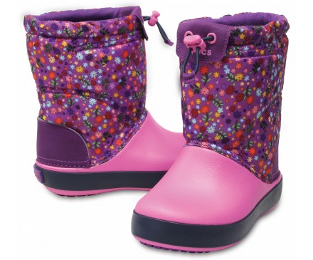 Kids’ Crocband™ LodgePoint Graphic Boot