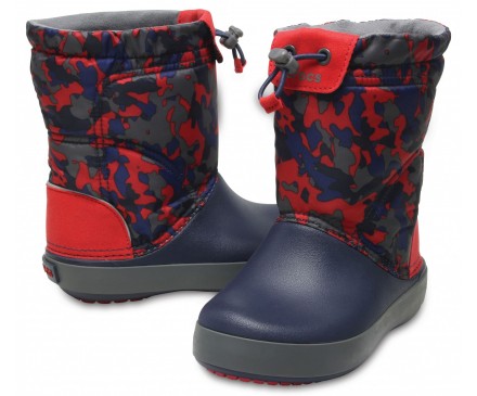 Kids’ Crocband™ LodgePoint Graphic Boot