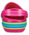 Crocband™ Rainbow Band Clogs