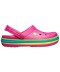 Crocband™ Rainbow Band Clogs