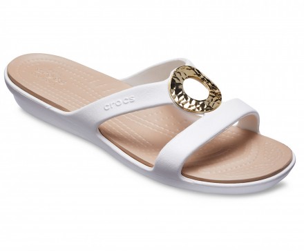 Women's Sanrah Hammered Metallic Sandals