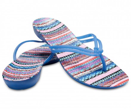 Women's Crocs Isabella Graphic Flip