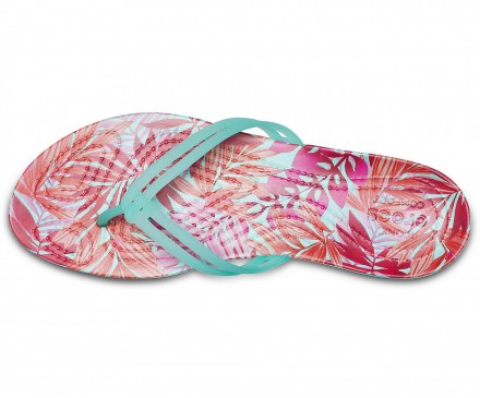 Women's Crocs Isabella Graphic Flip