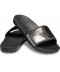 Women’s Crocs Sloane Metallic Texture Slide