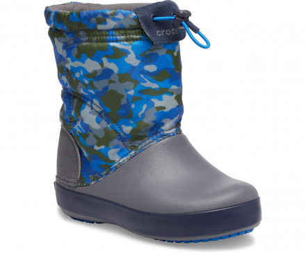 Kids’ Crocband™ LodgePoint Graphic Winter Boot