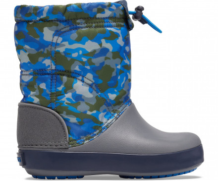 Kids’ Crocband™ LodgePoint Graphic Winter Boot