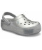 Crocband™ Platform Metallic Clog