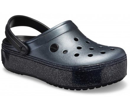 Crocband™ Platform Metallic Clog