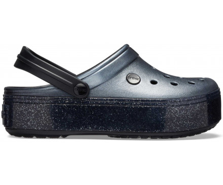 Crocband™ Platform Metallic Clog