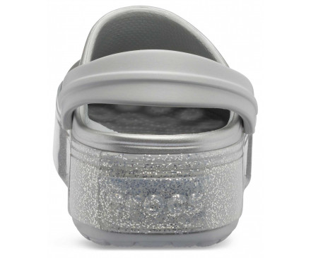Crocband™ Platform Metallic Clog
