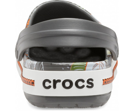 Crocband™ Botanical Print Clog