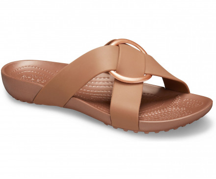 Women's Crocs Serena Cross-Band Slide