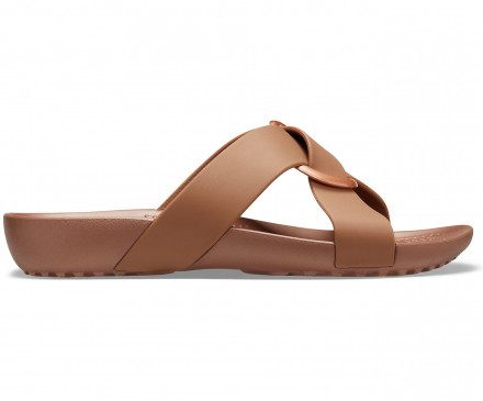 Women's Crocs Serena Cross-Band Slide