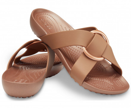 Women's Crocs Serena Cross-Band Slide