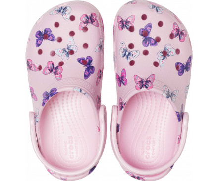 Kids' Classic Butterfly Clog