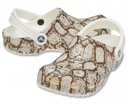 Classic Snake Print Clog