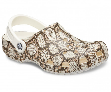 Classic Snake Print Clog