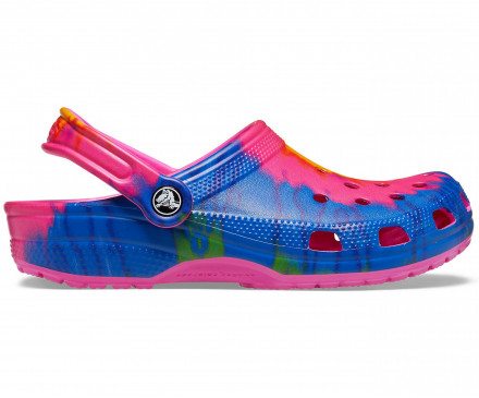 Classic Tie-Dye Graphic Clog