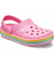 Kids' Crocband™ Rainbow Glitter Clog