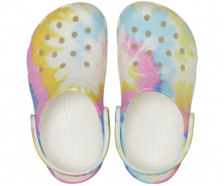 Kids’ Classic Tie-Dye Graphic Clog