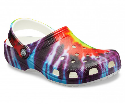 Classic Tie-Dye Graphic Clog