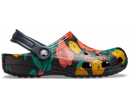 Classic Printed Floral Clog