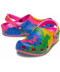 Classic Tie-Dye Graphic Clog