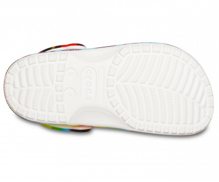 Classic Tie-Dye Graphic Clog