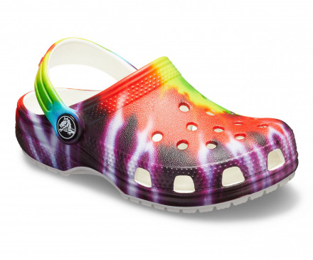 Kids’ Classic Tie-Dye Graphic Clog