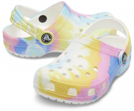 Kids’ Classic Tie-Dye Graphic Clog