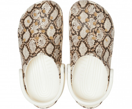 Classic Snake Print Clog