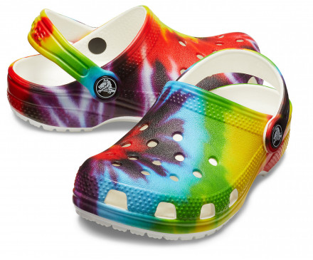 Kids’ Classic Tie-Dye Graphic Clog