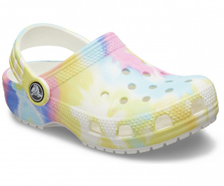 Kids’ Classic Tie-Dye Graphic Clog