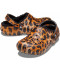Classic Lined Animal Print Clog