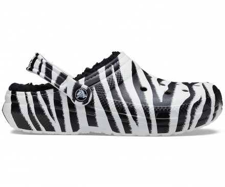 Classic Lined Animal Print Clog