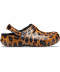 Classic Lined Animal Print Clog
