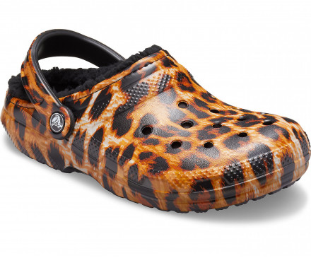 Classic Lined Animal Print Clog