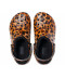 Classic Lined Animal Print Clog