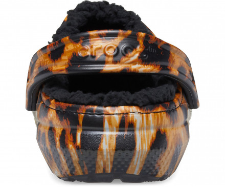 Classic Lined Animal Print Clog